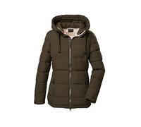 G.I.G.A. DX Mujer Chaqueta acolchada con capucha GW 68 WMN QLTD JCKT, olive brown, 48, 42390-000