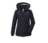 G.I.G.A. DX Mujer Chaqueta acolchada con capucha y cremallera/chaqueta funcional con aspecto de plumón GW 25 WMN QLTD JCKT, dunkelnavy, 40, 39930-000