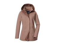 G.I.G.A. DX Mujer Chaqueta con aspecto de lana/chaqueta de transición con capucha GW 78 WMN JCKT, rost, 44, 43688-000