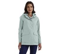 G.I.G.A. DX Mujer Chaqueta funcional/chaqueta outdoor impermeable con capucha con cremallera GS 54 WMN JCKT, light aquaverde, 50, 42871-000