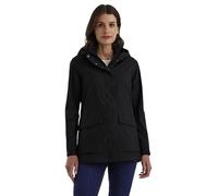 G.I.G.A. DX Mujer Chaqueta funcional/chaqueta outdoor impermeable con capucha con cremallera GS 54 WMN JCKT, schwarz, 48, 42871-000