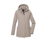 G.I.G.A. DX Mujer Chaqueta funcional/chaqueta outdoor impermeable con capucha con cremallera GS 54 WMN JCKT, hellsand, 42, 42871-000