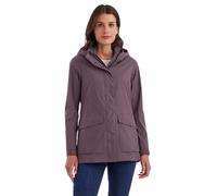 G.I.G.A. DX Mujer Chaqueta funcional/chaqueta outdoor impermeable con capucha con cremallera GS 54 WMN JCKT, pflaume, 46, 42871-000