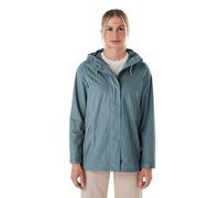 G.I.G.A. DX Mujer Chaqueta funcional/outdoor impermeable con capucha Damen Funktionsjacke OOGS 1, dunkel rauchblau, 36, 43344-000