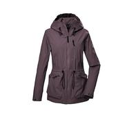 G.I.G.A. DX Mujer Chaqueta funcional/outdoor impermeable con capucha GS 55 WMN JCKT, pflaume, 42, 42710-000