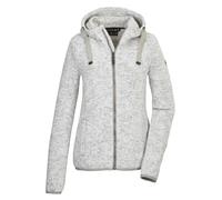G.I.G.A. DX Mujer Chaqueta polar de punto/chaqueta polar con capucha GW 52 WMN KNTFLC JCKT, gebrochenes weiss, 50, 42233-000
