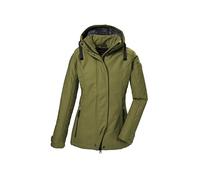 G.I.G.A. DX Mujer Chaqueta softshell/chaqueta de exterior con capucha con cremallera GW 23 WMN SFTSHLL JCKT, waldgrün, 50, 42211-000