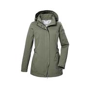 G.I.G.A. DX Mujer Chaqueta softshell/outdoor con capucha con cremallera GS 75 WMN SFTSHLL JCKT, olivgrün, 38, 42695-000