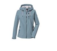 G.I.G.A. DX Mujer Chaqueta softshell/outdoor con capucha GS 111 WMN SFTSHLL JCKT, foggy ocean, 40, 44363-000