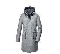 G.I.G.A. DX Mujer Parka/abrigo polar con capucha desmontable GW 46 WMN PRK, dunkelnavy, 46, 41988-000