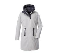 G.I.G.A. DX Mujer Parka/abrigo polar con capucha desmontable GW 46 WMN PRK, grau-melange, 46, 41988-000