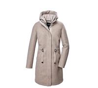G.I.G.A. DX Mujer Parka/abrigo polar con capucha desmontable GW 46 WMN PRK, hellbeige, 40, 41988-000