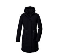 G.I.G.A. DX Mujer Parka/abrigo polar con capucha desmontable GW 46 WMN PRK, schwarz, 46, 41988-000