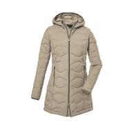 G.I.G.A. DX mujer Parka acolchada con capucha/parka funcional con aspecto de plumón GW 20 WMN QLTD PRK, light beige, 36, 39844-000