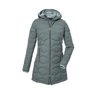 G.I.G.A. DX mujer Parka acolchada con capucha/parka funcional con aspecto de plumón GW 20 WMN QLTD PRK, aquaverde, 50, 39844-000
