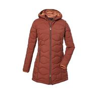 G.I.G.A. DX mujer Parka acolchada con capuchaparka funcional con aspecto de plumón, Chaqueta Impermeable, Chaqueta Plumas, GW 20 WMN QLTD PRK, dark apricot, 42, 39844-000