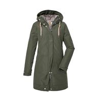 G.I.G.A. DX Mujer Parka de invierno/parka funcional con capucha GW 13 WMN PRK, oliv, 38, 39836-000