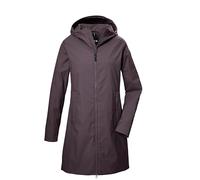 G.I.G.A. DX Mujer Parka funcional/parka impermeable con capucha GS 57 WMN PRK, pflaume, 42, 43129-000