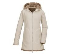 G.I.G.A. DX Mujer Parka polar reversible/chaqueta polar con capucha GW 60 WMN KNTFLC PRK, ecru, 42, 42502-000