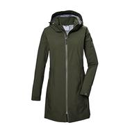 G.I.G.A. DX Mujer Parka softshell/chaqueta softshell con capucha con cremallera GS 76 WMN SFTSHLL PRK, dunkel olivgrün, 46, 42696-000