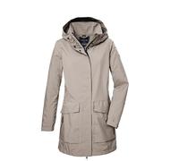 G.I.G.A. DX Mujer Parka softshell con capucha con cremallera/chaqueta softshell GS 95 WMN SFTSHLL PRK, hellsand, 42, 42711-000
