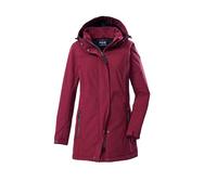 G.I.G.A. DX Mujer Parka Softshell con capucha con cremallera GW 36 WMN SFTSHLL PRK, bordeaux, 42, 43543-000