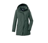 G.I.G.A. DX Mujer Parka Softshell con capucha con cremallera GW 36 WMN SFTSHLL PRK, dunkel blaugrün, 36, 43543-000