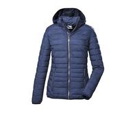 G.I.G.A. DX Mujeres Chaqueta acolchada con capucha con cremallera Uyaka AOP, blue, 46, 41503-000