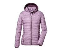 G.I.G.A. DX Mujeres Chaqueta acolchada con capucha con cremallera Uyaka AOP, pink, 48, 41503-000