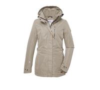 G.I.G.A. DX Mujeres Chaqueta funcional/chaqueta outdoor con capucha desmontable GS 26 WMN JCKT, beige, 38, 41452-000
