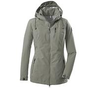 G.I.G.A. DX Señoras Chaqueta softshell informal con capucha con cremallera Solena, light olive, 46, 33059-000