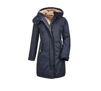 G.I.G.A. DX Stormiga Wmn Prk B - Parka 3 en 1 con capucha para mujer, Mujer, Casual 3 en 1 - Chaqueta con capucha y chaleco desmontable, 35819-000, azul oscuro, 38