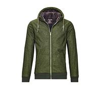 G.I.G.A. DX Windig MN Knitfleece Jckt B Casual Windblocker - Chaqueta de Punto con Capucha, Moss, 4XL