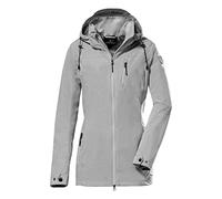 G.I.G.A. DX Women's Chaqueta funcional/chaqueta de exterior con capucha con cremallera - GS 31 WMN JCKT, light grey, 44, 38341-000