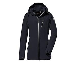 G.I.G.A. DX Women's Chaqueta funcional/chaqueta de exterior con capucha con cremallera - GS 31 WMN JCKT, dark navy, 44, 38341-000