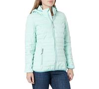 G.I.G.A. DX Women's Chaqueta informal y funcional con estilo plumífero y capucha con cremallera - Uyaka Stripe, ice-blue, 36, 34313-000