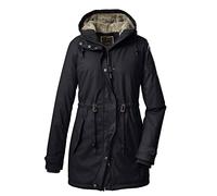 G.I.G.A. DX Women's Parka casual funcional de PU con capucha GW 53 WMN JCKT, azul marino oscuro, 36, 38937-000