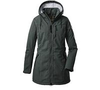 G.I.G.A. DX Women's Parka informal de softshell con capucha con cremallera GW 5 WMN SFTSHLL PRK, dark tealgreen, 46, 38520-000