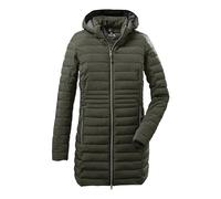 G.I.G.A. DX Women's Parka informal y funcional con estilo plumífero y capucha con cremallera Bacarya, olive, 40, 34275-000