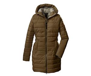 G.I.G.A. DX Women's Parka informal y funcional con estilo plumífero y capucha GW 34 WMN QLTD PRK, marrón claro, 48, 38803-000