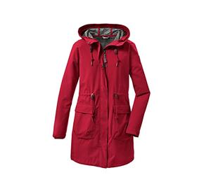 G.I.G.A. DX Women's Parka softshell informal con capucha - GS 99 WMN SFTSHLL PRK, modern red, 42, 37955-000