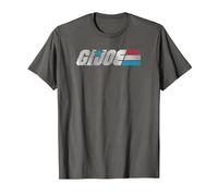G.I. Joe A Real American Hero Classic Bold Logo Camiseta, Hombre, Asfalto, 6XL