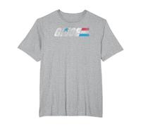 G.I. Joe A Real American Hero Classic Bold Logo Camiseta, Hombre Tallas Grandes, Gris Jaspeado, 3X Alto