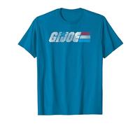 G.I. Joe A Real American Hero Classic Bold Logo Camiseta, Hombre, Zafiro, 3XL