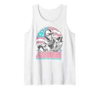 G.I. Joe Classic Snake Eyes with American Flag Portrait Camiseta sin Mangas