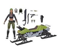 G.I. Joe Classified Series #194, Zanya and Dreadnok Chameleon (Swamp Skier), Set Coleccionable de Figura de acción de 15 cm y vehículo con 10 Accesorios