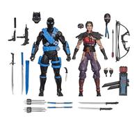 G.I. Joe Classified Series #223, Ninja Force Snake Eyes & Kim Jinx Arashikage, Set de Figuras de colección de 15 cm con 21 Accesorios
