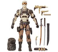G.I. Joe Classified Series Desert Commando Snake Eyes, figuras de acción coleccionables de G.I. Joe 92, figuras de acción de 6 pulgadas para niños y niñas, con 9 accesorios