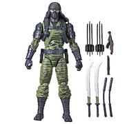 G.I. Joe Classified Series Ralph Nunchuk Badducci, Figuras de acción coleccionables de G.I. Joe, 80, 6 pulgadas, figuras de acción para niños y niñas, con 7 accesorios