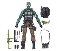G.I. Joe Classified Series Retro Cardback Beach Head, Figura de acción Coleccionable de 6 Pulgadas con 10 Accesorios